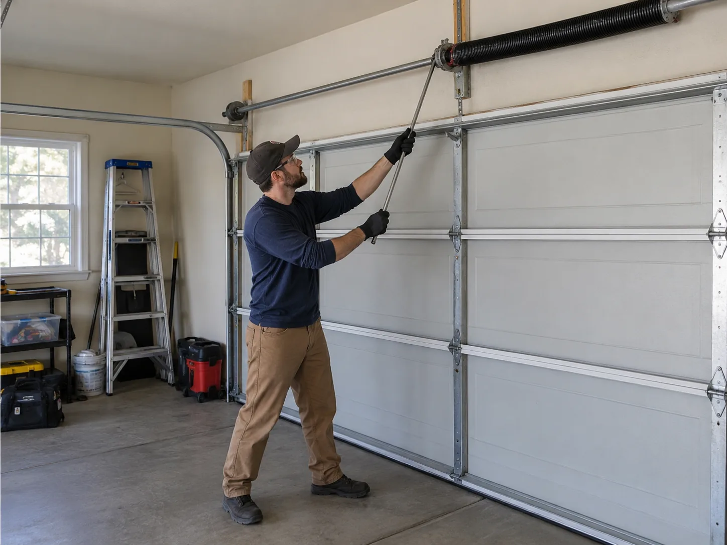 Garage Door Spring Repair, Skokie in Skokie