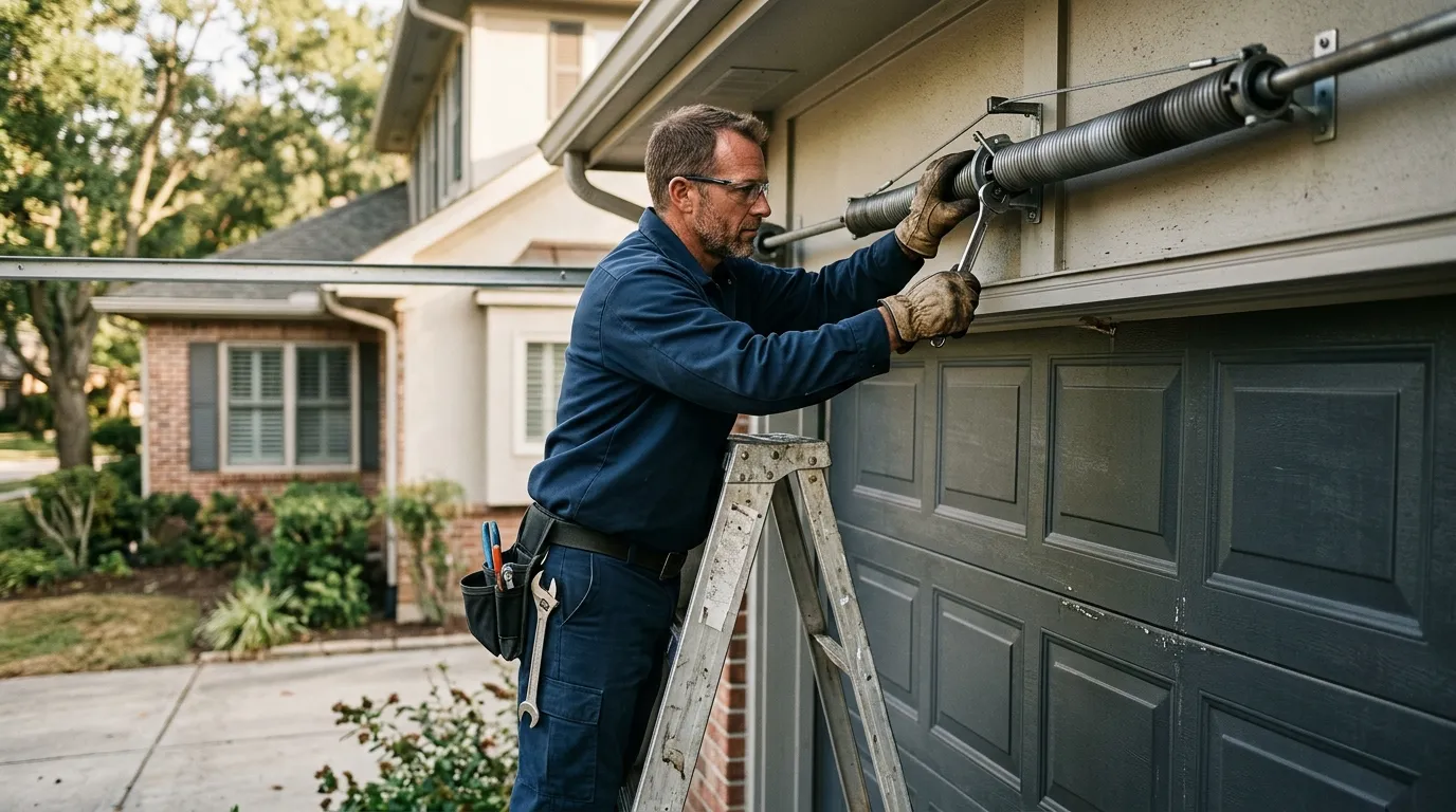 Garage Door Spring Repair in Western Springs in Skokie