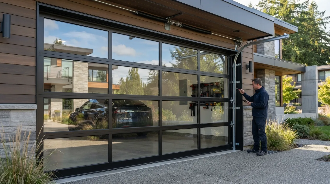 New Garage Door Installation for Winnetka Homes in Skokie
