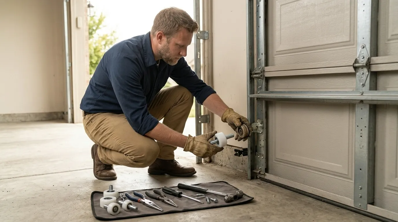 Roller Replacement for Berwyn's Older Garage Doors in Skokie