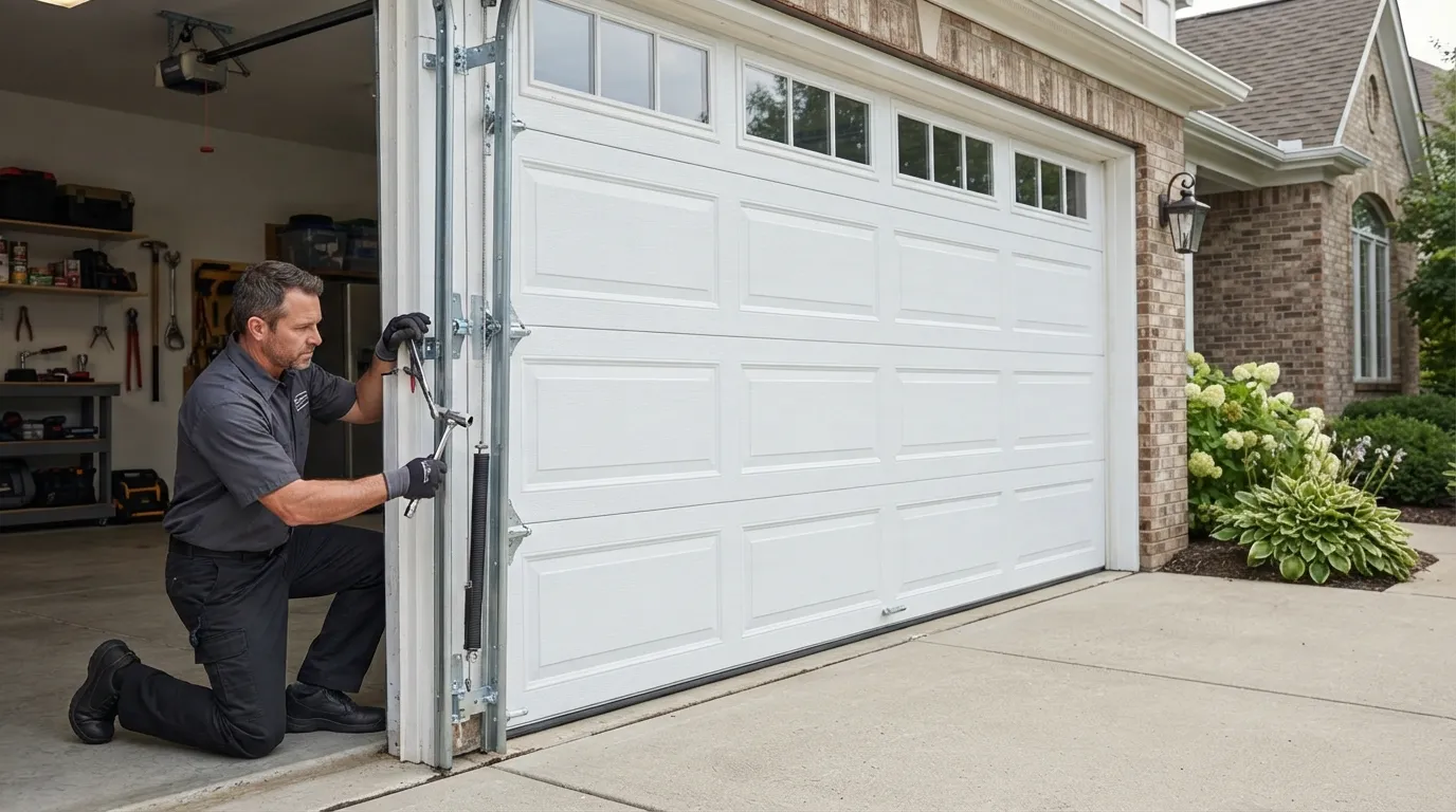 Spring Repair for Berwyn's Older Garage Doors in Skokie