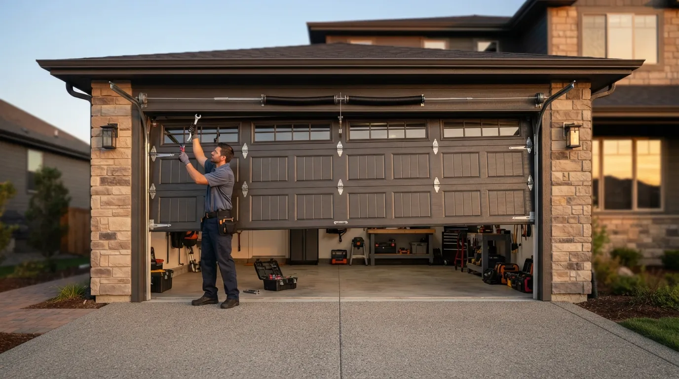 Spring Repair for Westchester's 1950s Garage Doors in Skokie